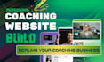create a coaching website for every coach