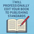 professionally edit your book to publishing standards