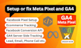 meta ads pixel setup capi server side tracking for ecommerce