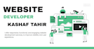 create a modern responsive website using HTML, CSS, and javascript