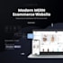 develop a modern ecommerce website using mern stack react, node, mongodb