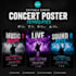 customizable canva concert designs ready to use
