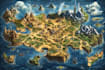 create a high quality fantasy map