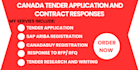 write a winning canada tender proposal rfp bid proposal government contracts