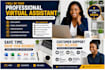be your professional virtual assistant for admin and customer support
