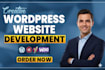 build a professional and responsive wordpress website design