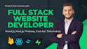 build fullstack websites with nextjs react firebase or supabase