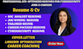 writes a professional resume, cover letter, cybersecurity