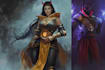 draw a fantasy character for dnd, pathfinder, etc