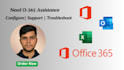 setup, manage and troubleshoot microsoft office 365