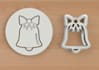 make 2d image to 3d printable cookie cutter, stamps, litophane