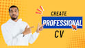 design professional and interactive CV