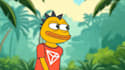 create 2d memecoin animation, memecoin art ,meme video, 2d crypto meme video