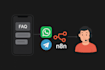 develop an ai agent with n8n and whatsapp