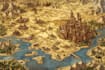 draw fantasy map illustration isometric map