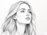 create pencil sketch portrait and illustrations