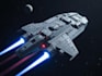draw high quality spaceship concept