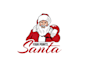 create graceful and fantastic santa logo design