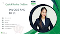 input invoices and bills into your quickbooks online