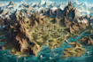 draw your fantasy novel or dnd map