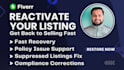reinstate your suspended amazon listing and fix suppressed issues