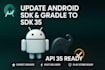 solve sdk version 35 compatibility issues