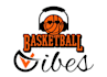 make basketball logo with flames and energy