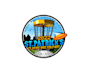 create attractive and imagination disc golf logo design