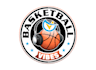 design basketball logo with abstract art