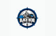 design awesome black bear logo
