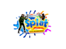 create high quality and beautiful paint ball logo dsign