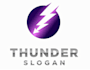 design high quality outstanding thunder logo design