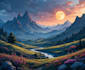 design stunning fantasy landscape