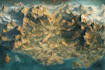 design a fantasy map illustration