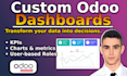 build professional odoo dashboards and reports with custom kpis and charts