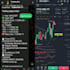 build advanced binance trading bot live chart gui