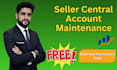 manage seller central account maintenance