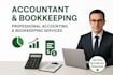 be your accountant and bookkeeper in quickbooks online as a certified proadvisor