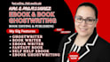 be your ebook writer, ebook ghostwriter, ghost book writer, amazon kindle