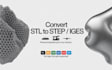do reverse engineering from 3d scan, stl to step, mesh to cad file