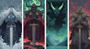 draw fantasy illustrations, concept art, and card game art