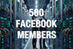 help you gain 500 active facebook community members