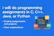 help you with programming assignments in all languages