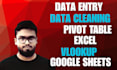 clean up your excel and google sheets data for easy analysis