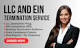 dissolve llc and close ein with full termination service