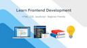 teach you frontend web development HTML CSS bootstrap js