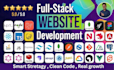 do website development, frontend , backend  ,website coder
