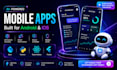 do ai mobile app development, flutter, react native android, ios app