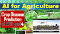 develop a smart ai app for crop disease detection via image and drone data