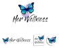 do modern amazing butterfly logo design